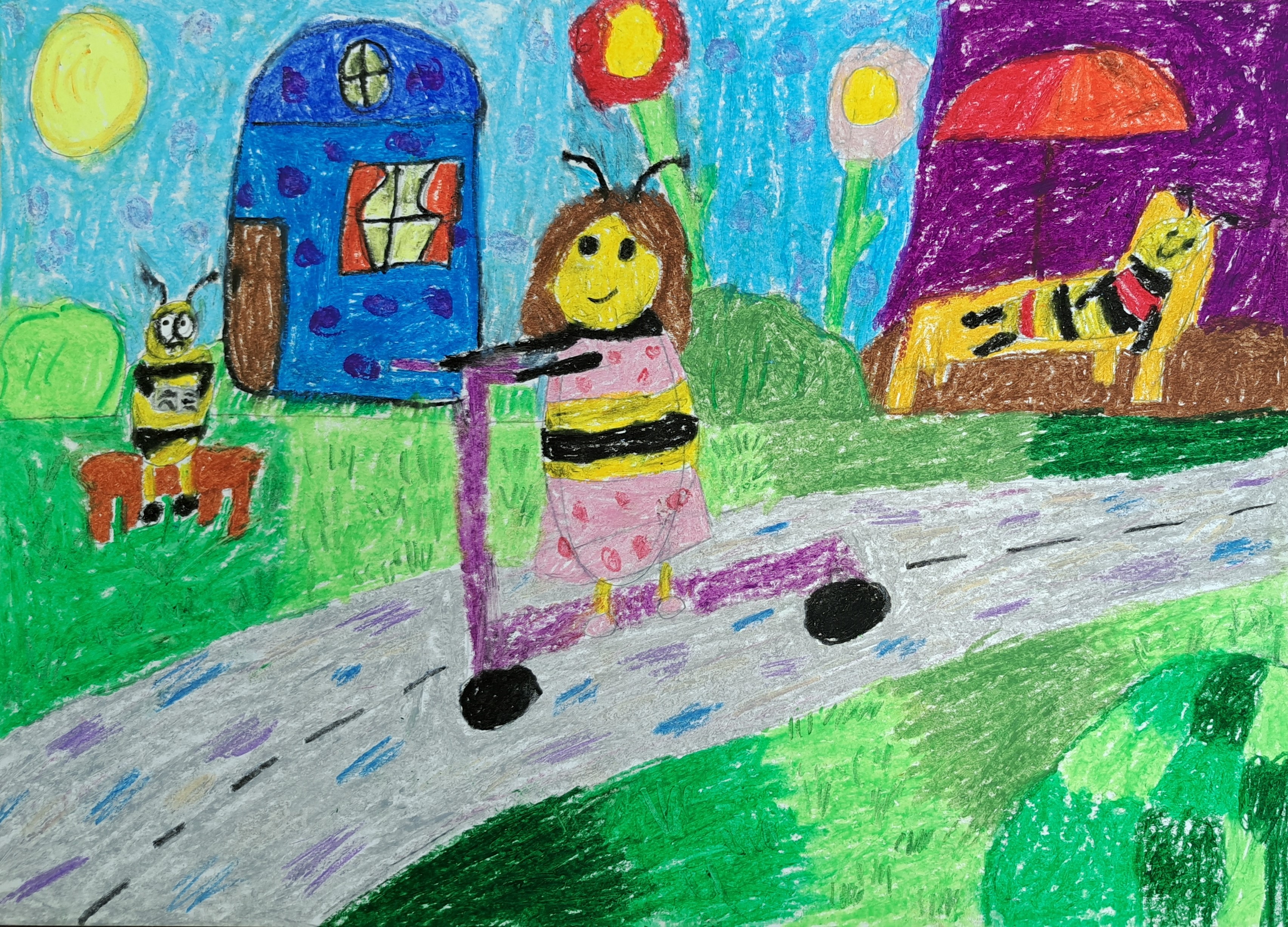 Вилисова Ангелина, 11 лет, ДХШ № 2, г.Томск, преп. Бесчастнова Е.А.